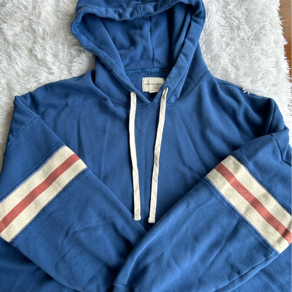 American Eagle • Blue • Medium Hoodie